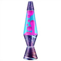 Schylling Lampe à lave électrique Rose Violet Lampe de mouvement 14,5 pouces