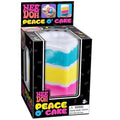 Nee Doh Peace O Cake 3,5 pouces Squish Ball Fidget Toy