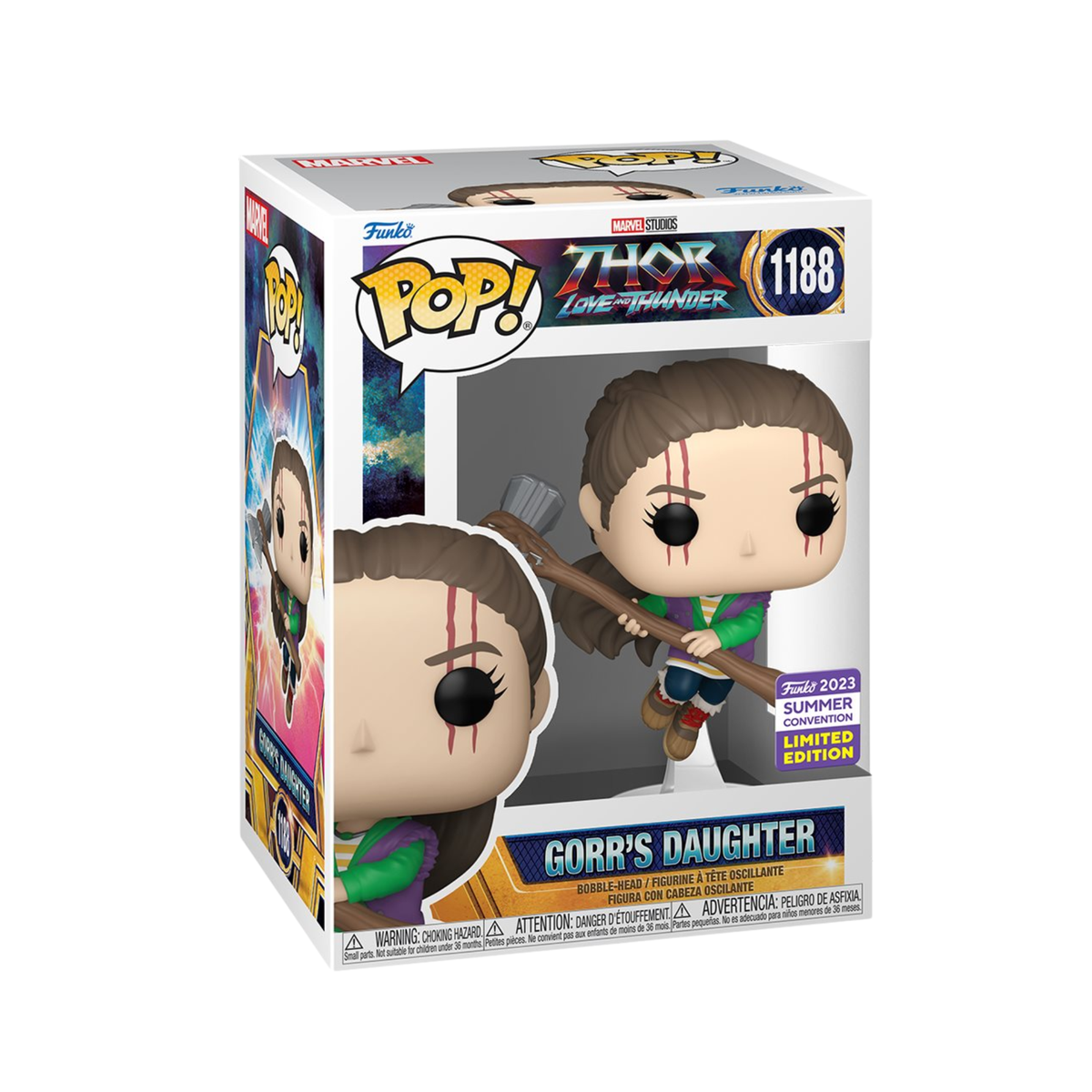 Figurine en vinyle Funko Pop Marvel Gorr Daughter Thor Love and Thunder