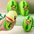 Jouet sensoriel de monstre de pastèque Squishy, fruit amusant