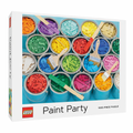 Puzzle LEGO Paint Party de 1 000 pièces – Puzzle de briques LEGO colorées