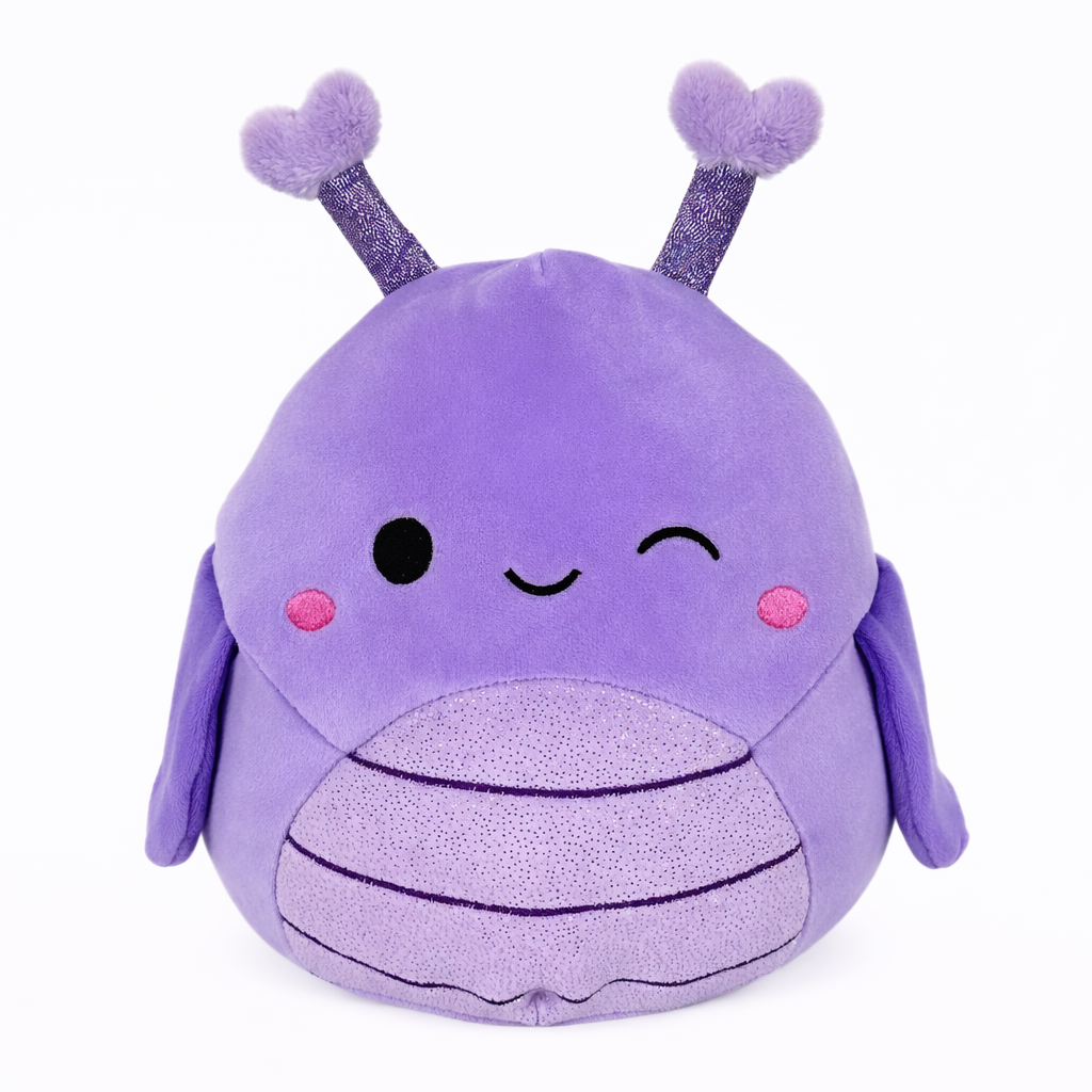 Squishmallows Jouet en peluche Sally l'insecte Saint-Valentin de 30,5 cm