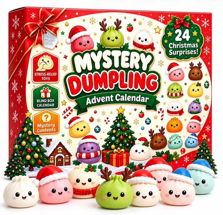 Calendrier de l'Avent de Noël 24 Jours - Dumpling Mystère