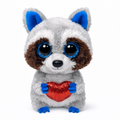 TY Thief 6-inch Valentine plush with heart