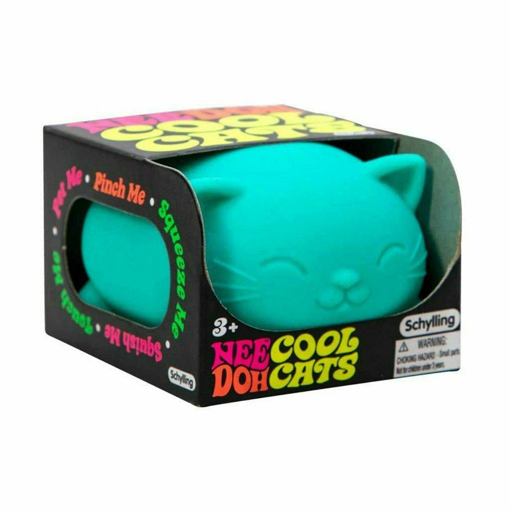 Nee Doh Cool Cats Jouet Fidget Balle Squish de 2,5 pouces
