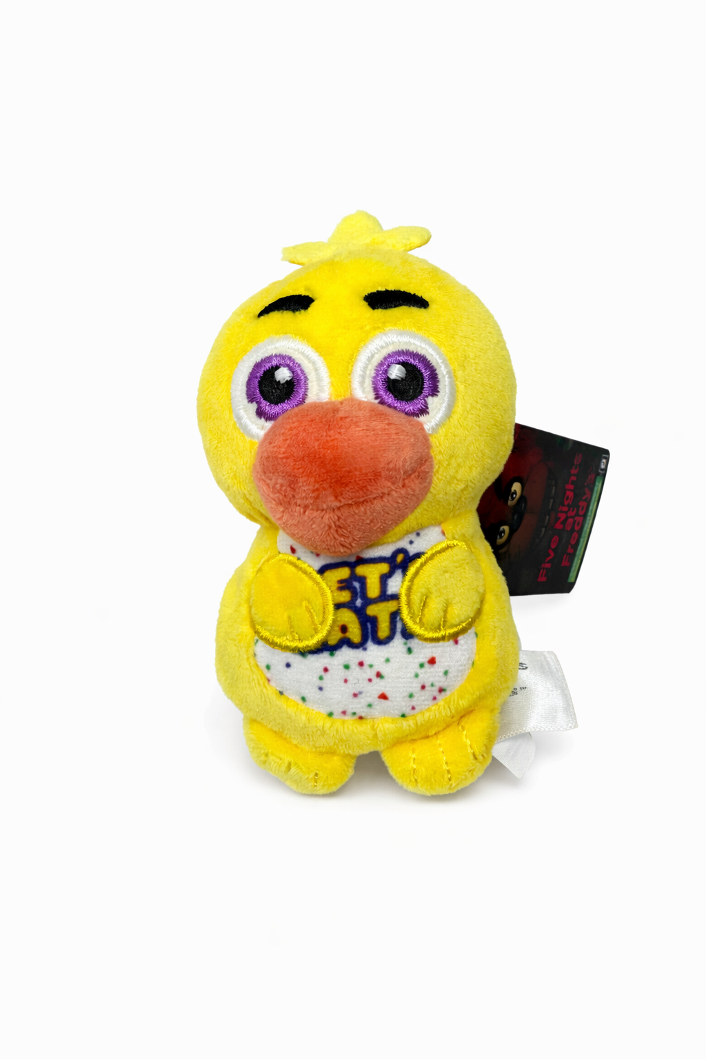 Five Nights at Freddy's Chica Peluche 10,2 cm – Peluche douce en forme de poulet jaune pour enfants et collectionneurs