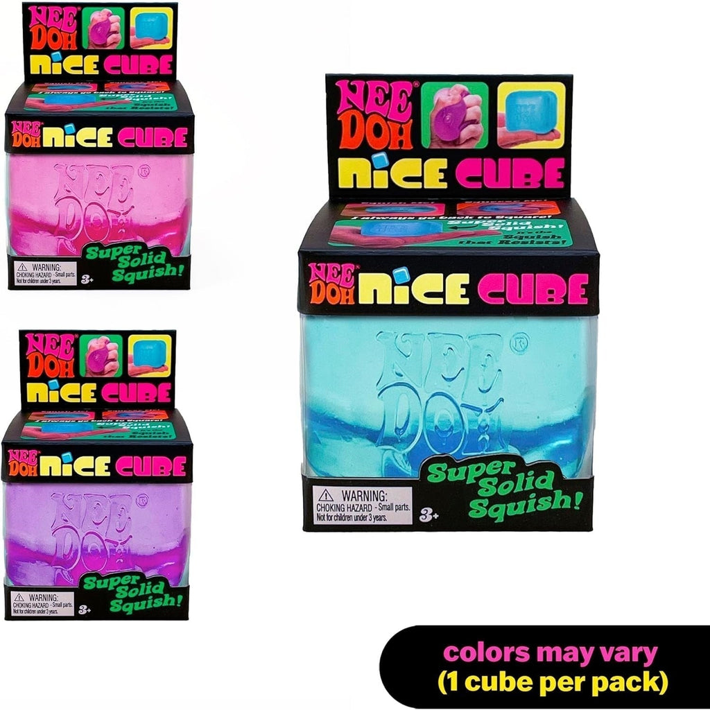 NeeDoh Nice Cube – Sortiert – 1 Stück