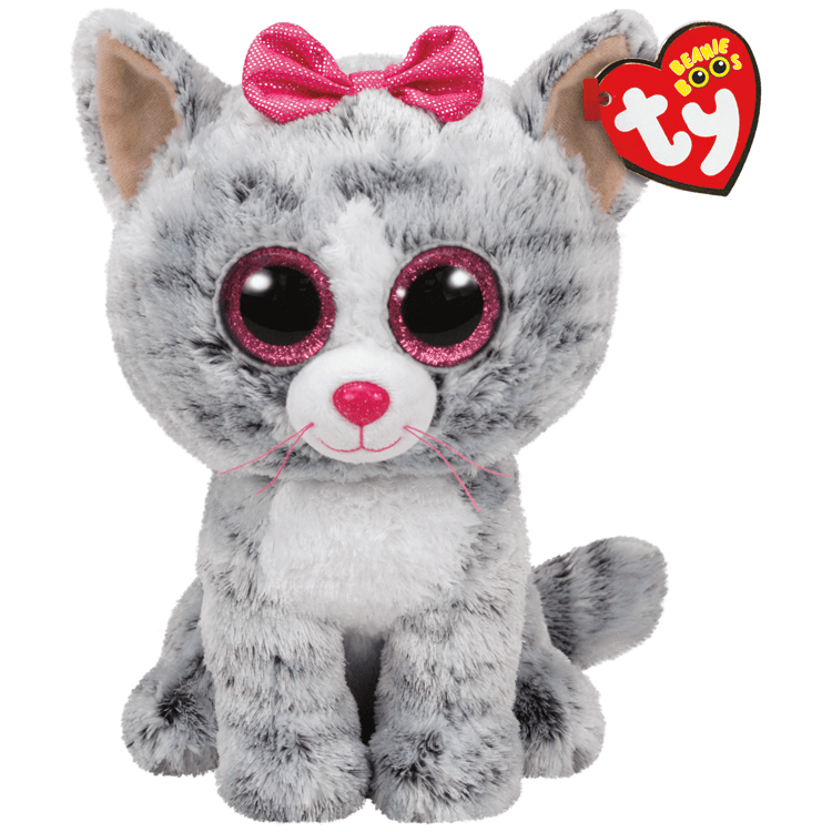 Chat rayé gris Kiki