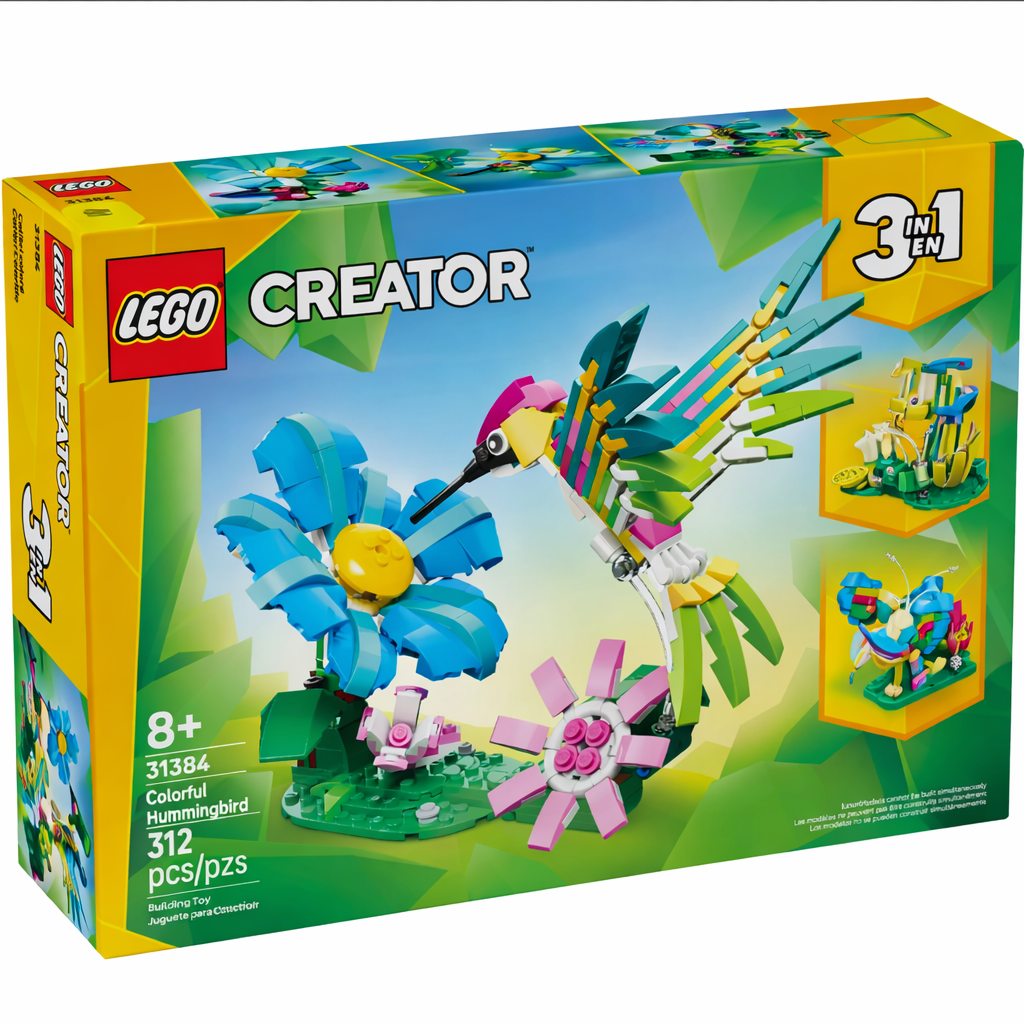 LEGO Creator 3-in-1 Exotic Pink Parrot 31136