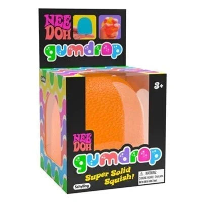 Nee Doh GumDrop Squish Ball Fidget Toy 2.5 inches