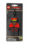 LEGO Ninjago Red Ninja Luggage Tag – Kids' Travel Bag ID Tag